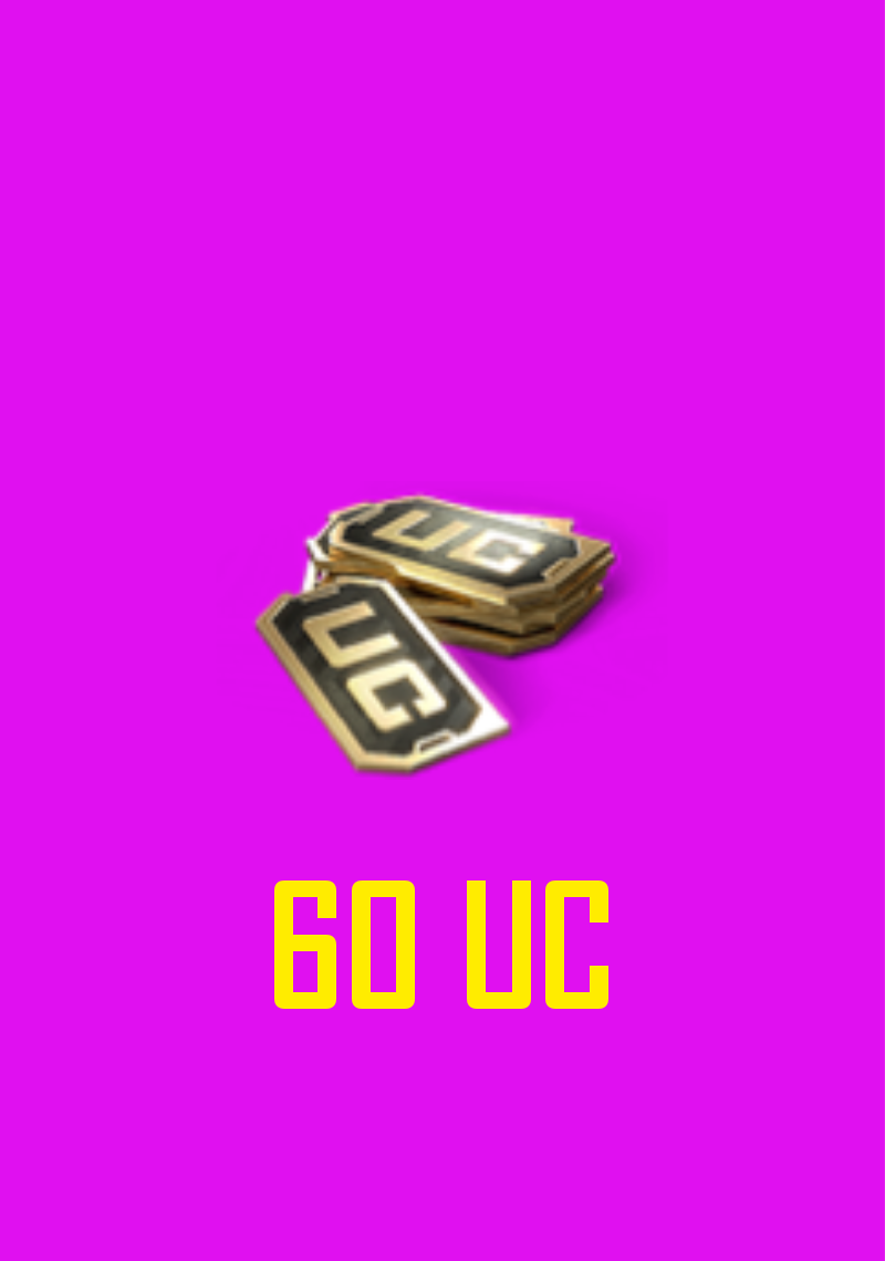 pubg kr 60 uc